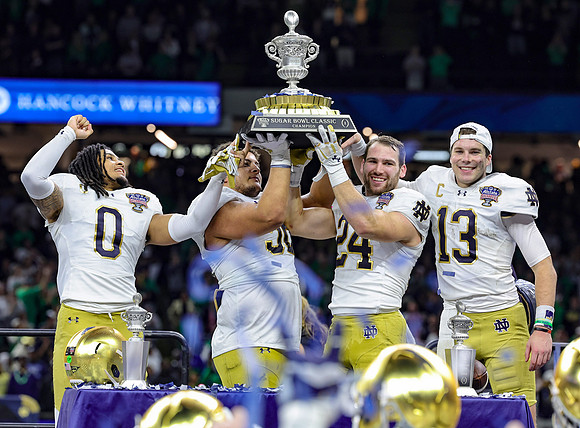 91st Allstate Sugar Bowl  - Notre Dame v Georgia